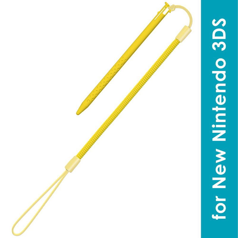 Touch Pen Leash for New 3DS (Yellow) image 2