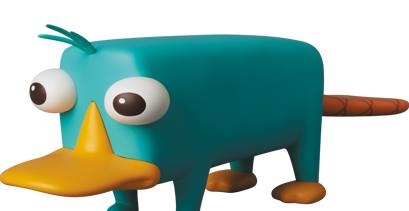 Vinyl Dolls Phineas Ferb: Perry the Platypus