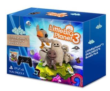 LittleBigPlanet 3 [Dualshock 4 (Jet Black) Bundle Set] (Chinese Sub) image 1