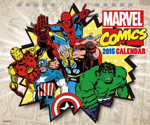 Marvel Comics Tabletop Calendar [2015] image 1