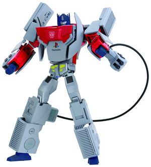 Transformers: Optimus Prime Featuring Original PlayStation_