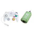 Controller Adapter for Wii U with White GameCube Controller (Play-Asia.com Bundle) thumbnail 2