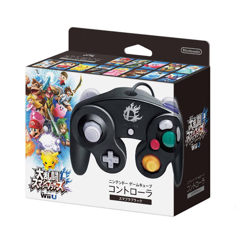 GameCube Controller [Super Smash Bros.] (Black) image 1