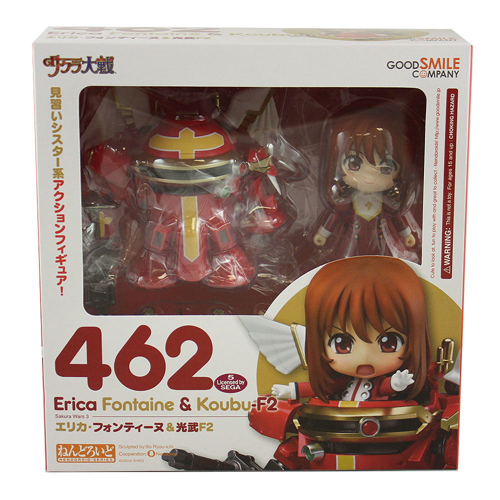 Nendoroid No. 462 Sakura Wars 3: Erica Fontaine & Koubu-F2