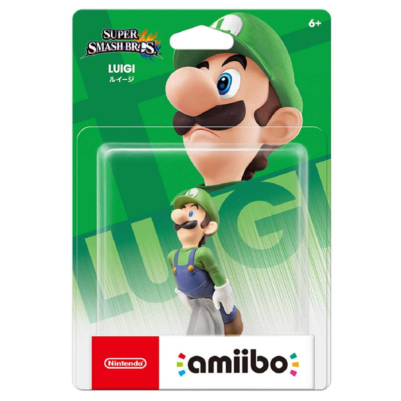 amiibo Super Smash Bros. Series Figure (Luigi) (Re-run) image 1