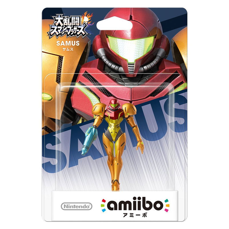 amiibo Super Smash Bros. Series Figure (Samus) (Re-run) image 1