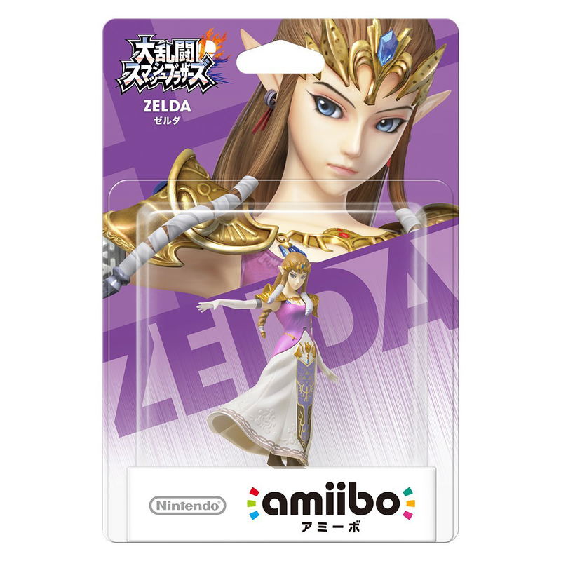 amiibo Super Smash Bros. Series Figure (Zelda) (Re-run) image 1