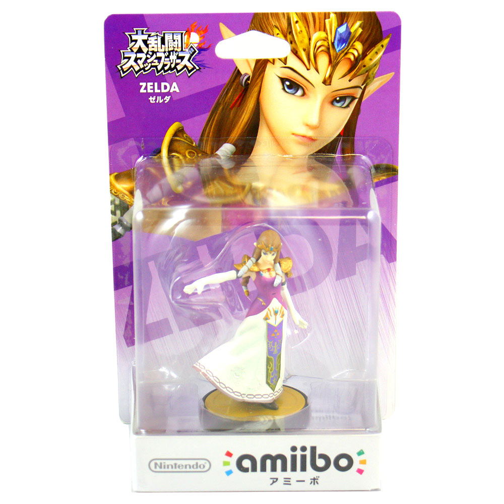 amiibo Super Smash Bros. Series Figure (Zelda) (Re-run) for Wii U, New 3DS,  New 3DS LL / XL, Nintendo Switch