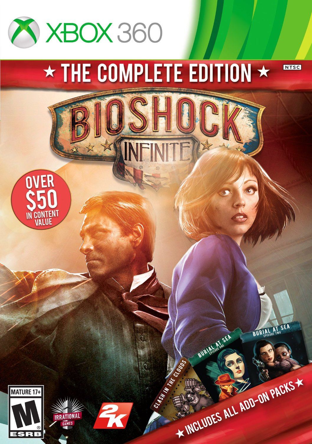 BioShock Infinite: The Complete Edition for Xbox360, Kinect, Xbox 