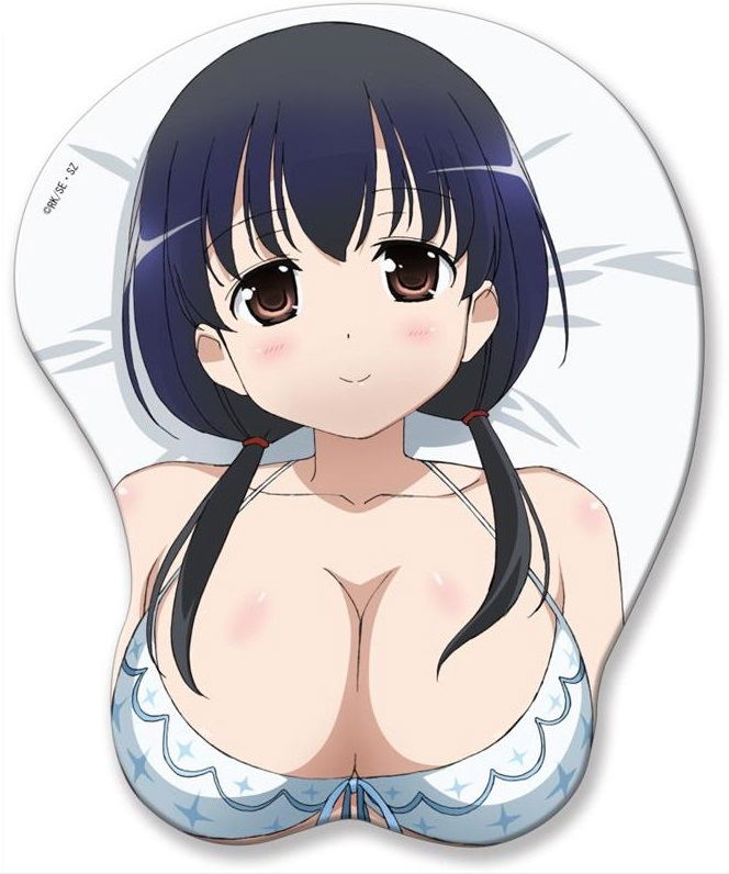 Hobby Japan Saki Zenkoku-hen Mouse Pad: Jindai Komaki image 1