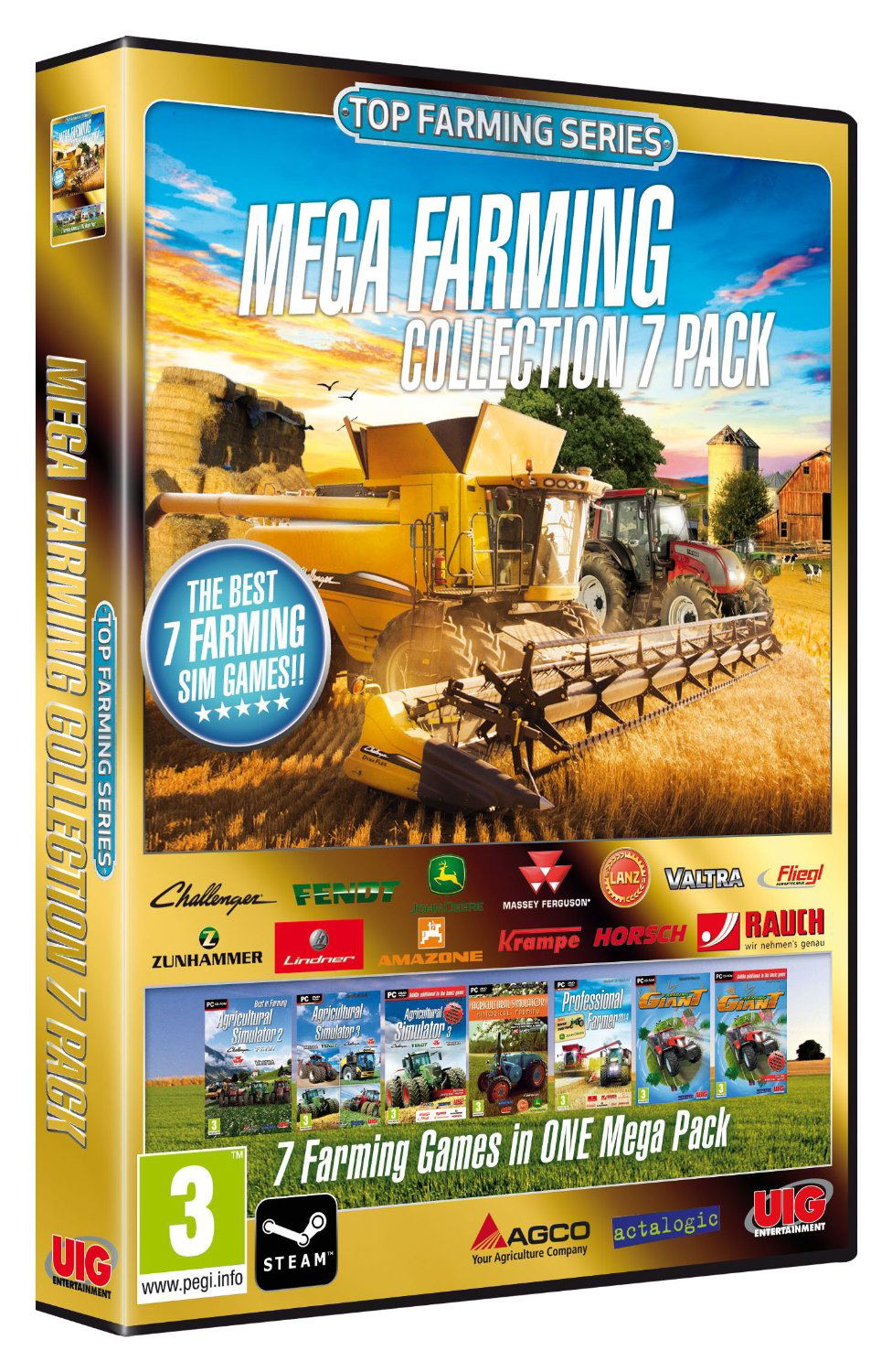 Mega Farming Collection 7 Pack (DVD-ROM) — Import Game Deal