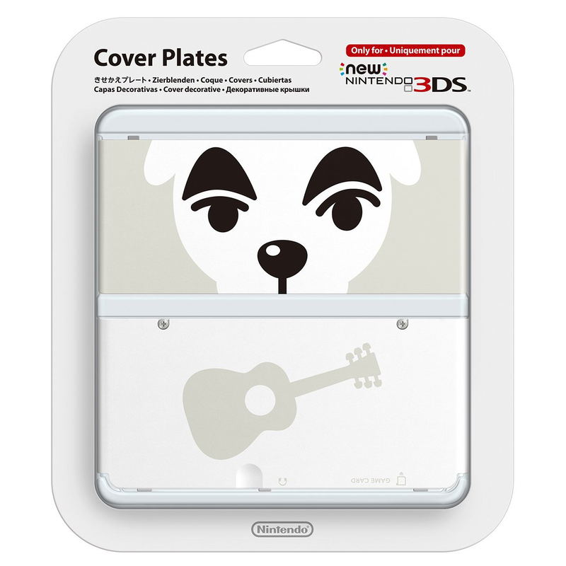 New Nintendo 3DS Cover Plates No.041 (Animal Crossing Totakeke) image 1
