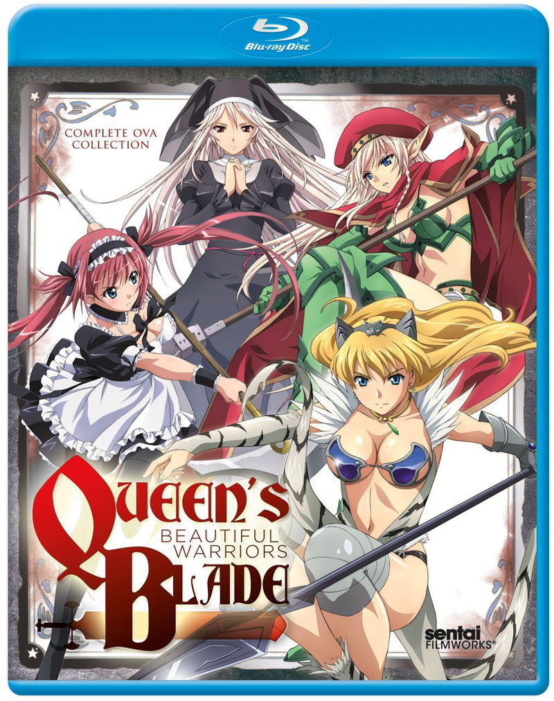 Queen's Blade Beautiful Warriors: Complete OVA Collection image 1