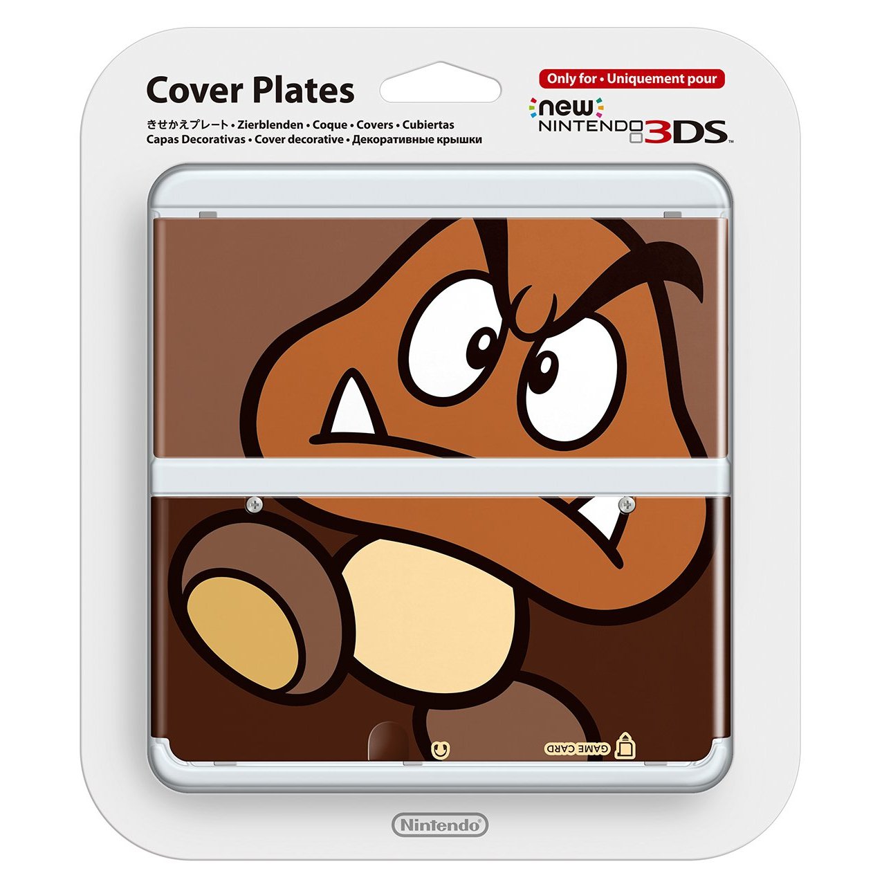 New Nintendo 3DS Cover Plates No.051 (Goomba) for New Nintendo 3DS