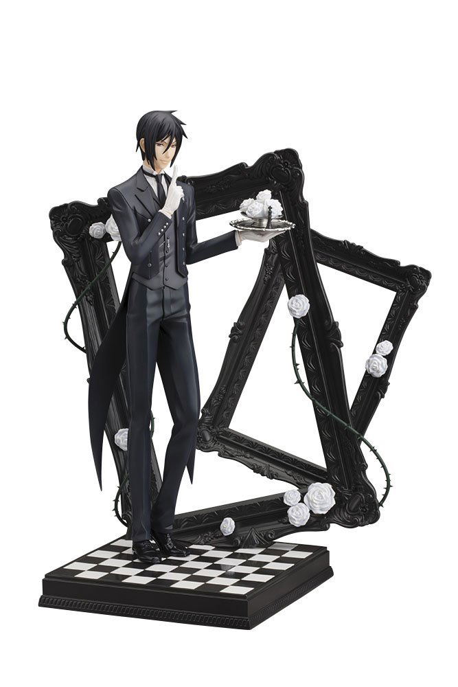 ARTFX J Black Butler Book of Circus 1/8 Scale Pre-Painted Figure: Sebastian Michaelis (Re-run) image 1