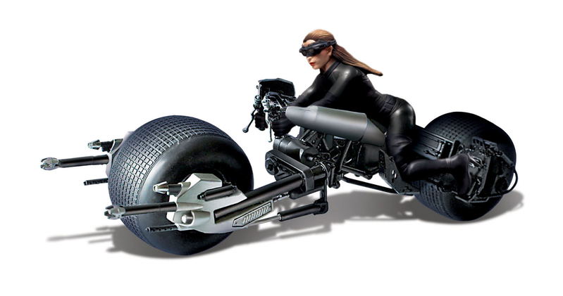 Dark Knight Rising: Catwoman with Bat Pod image 1