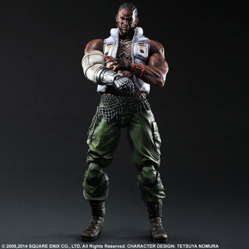 Final Fantasy VII Advent Children Play Arts Kai: Barret Wallace image 2