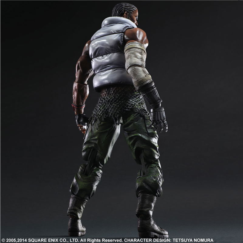 Final Fantasy VII Advent Children Play Arts Kai: Barret Wallace image 4