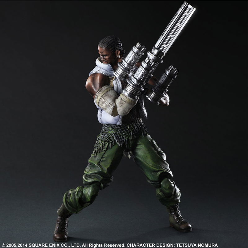 Final Fantasy VII Advent Children Play Arts Kai: Barret Wallace image 5