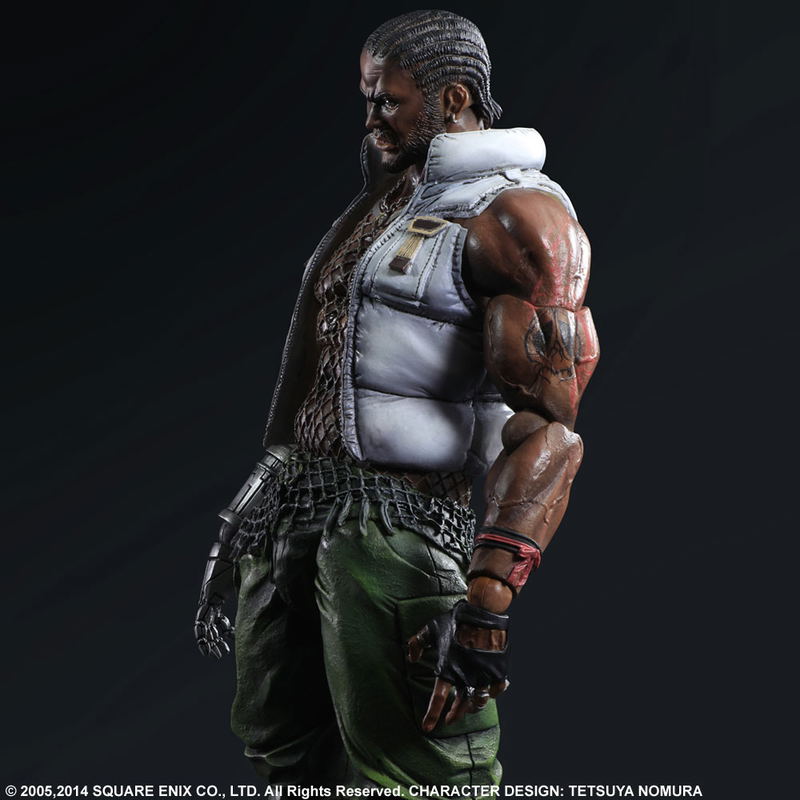 Final Fantasy VII Advent Children Play Arts Kai: Barret Wallace image 7