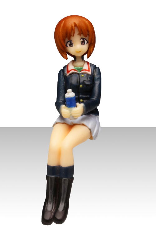 Girls und Panzer: Oarai girl school x Kuromorimine Girls High School with Chono Ami Captain Figure Set image 2