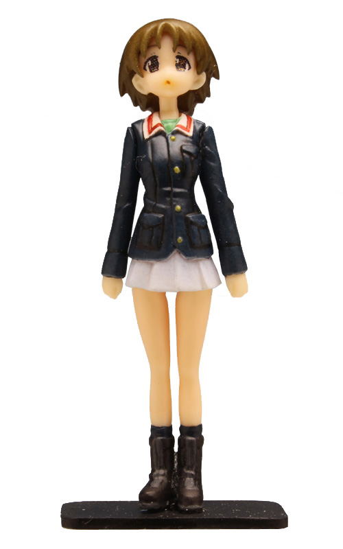 Girls und Panzer: Oarai girl school x Kuromorimine Girls High School with Chono Ami Captain Figure Set image 3