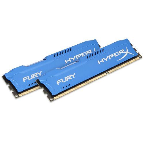attribut Bevidst Zoologisk have Kingston HyperX FURY DIMM Kit 16GB, DDR3-1600, CL10 (Blue)