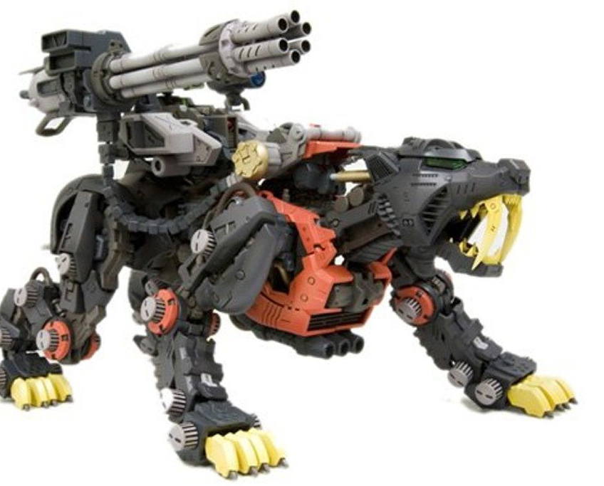 Zoids HMM : EZ-016 Saber Tiger Schwartz Ver. (Re-run)