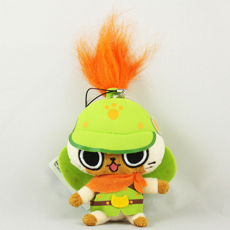 Monster Hunter Otomo Airou Mini Mascot Plush: Brave Cat image 2