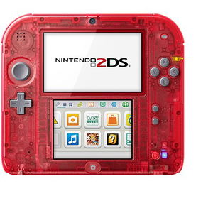 Nintendo 2DS (Crystal Red)_