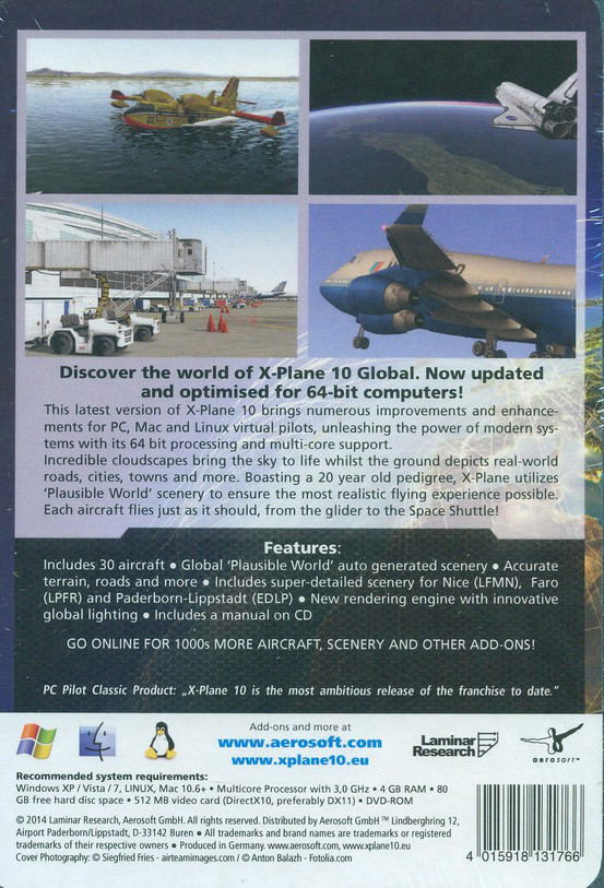 X-Plane 10 (Global - 64 Bit - Best Of) (DVD-ROM) image 2