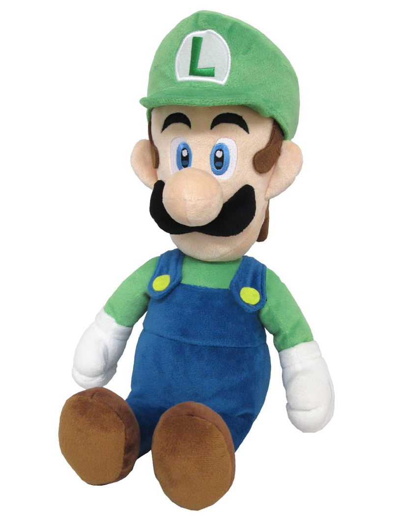 Super Mario All Star Collection Plush: AC18 Luigi (Medium) image 1
