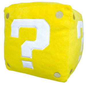 Super Mario Cushion: Hatena Block (Re-run)_