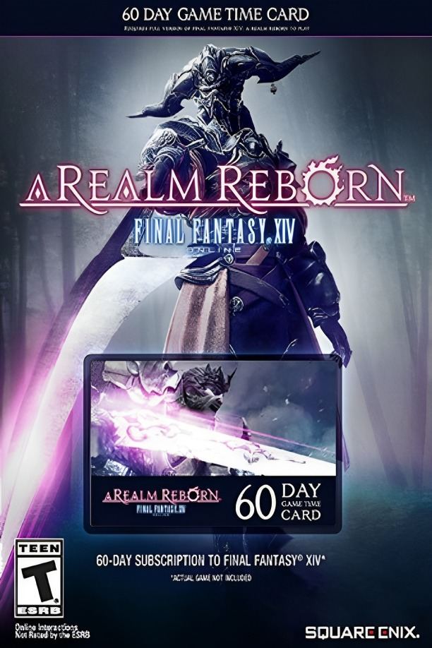 Final Fantasy XIV Online 60 Day Game Time Code - PC