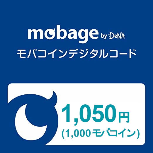 Mobage Prepaid Card (1050 Yen / 1000 Moba Coins) <span class="ext ext_digital">digital</span> image 1