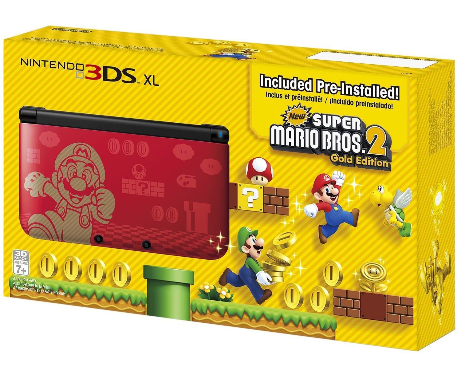 Nintendo DS本体 SUPER MARIO BROS