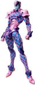 Super Action Statue JoJo's Bizarre Adventure Part V No. 72: K. Crimson Ver. Blue (Hirohiko Araki Specified Color) (Re-run) thumbnail 1