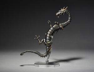 KT Project KT-003 Takeya Freely Figure: Dragon Iron Rust Edition_