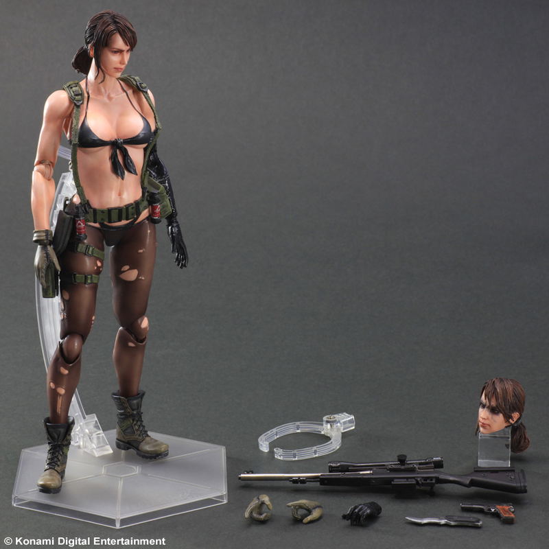 Metal Gear Solid V The Phantom Pain Play Arts Kai: Quiet image 7