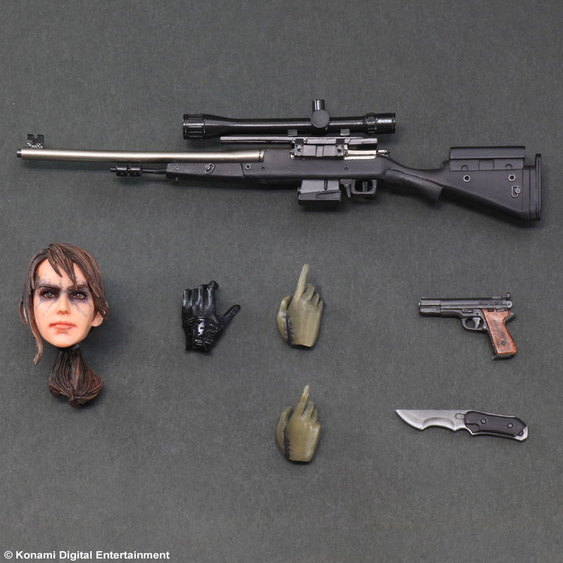Metal Gear Solid V The Phantom Pain Play Arts Kai: Quiet image 8