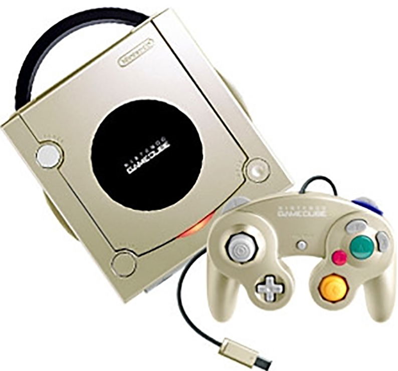Game Cube Console Starlight Gold
