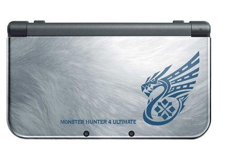New Nintendo 3DS XL Monster Hunter 4U Bundle image 1