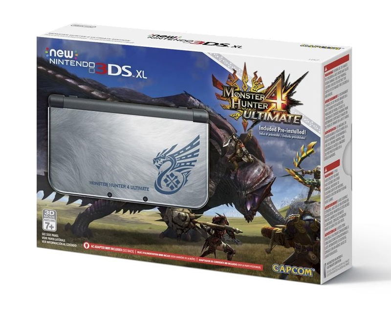 New Nintendo 3DS XL Monster Hunter 4U Bundle image 3