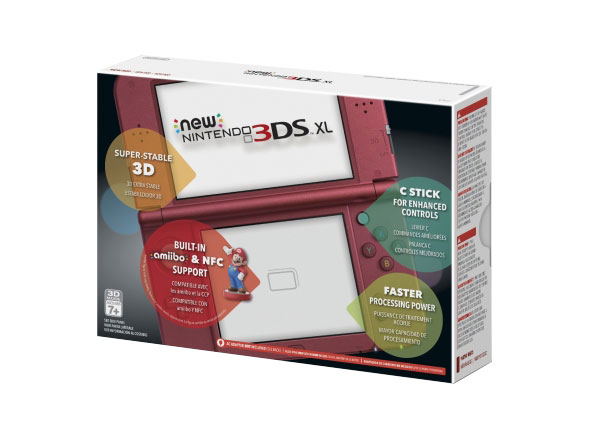 New Nintendo 3DS XL (Red) image 1