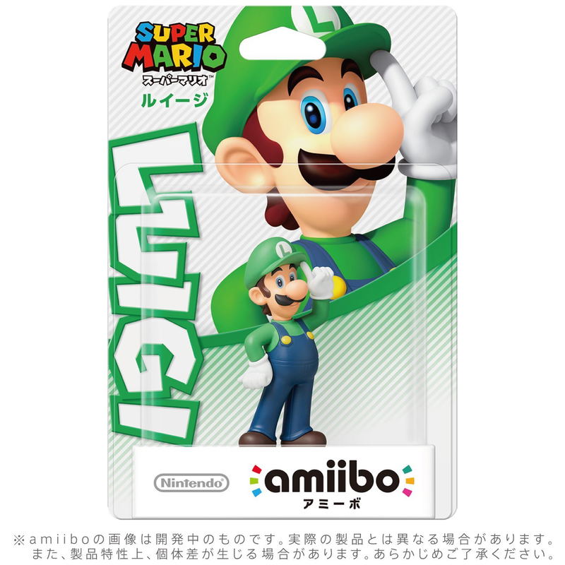 amiibo Super Mario Series Figure (Luigi) image 1