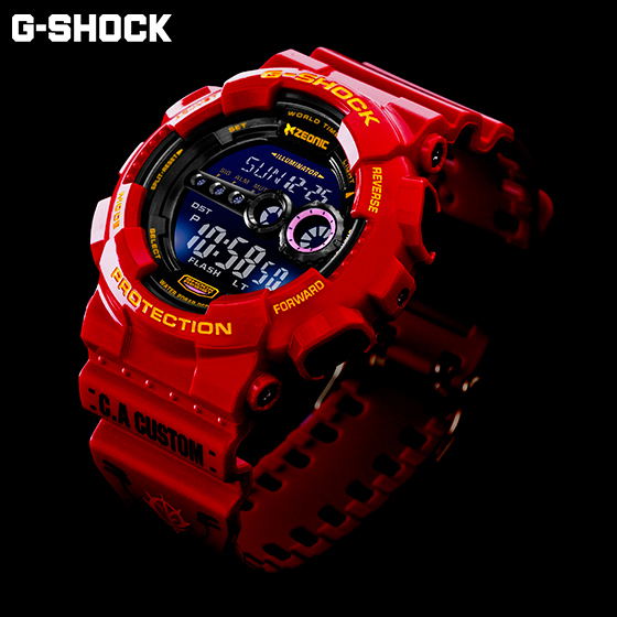 Casio G-Shock Watch [Mobile Suit Gundam 35th Anniversary Char 