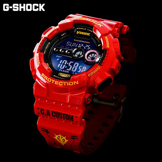 Casio G-Shock Watch [Mobile Suit Gundam 35th Anniversary Char