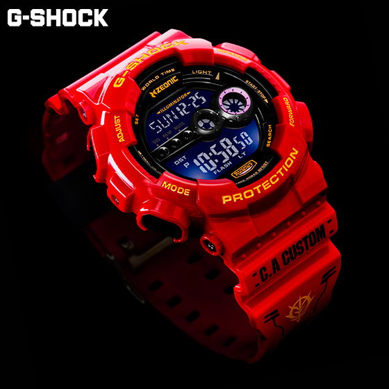 Casio G-Shock Watch [Mobile Suit Gundam 35th Anniversary Char