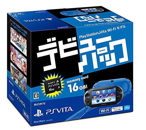 PlayStation Vita Debut Pack Wi-Fi Model (Blue Black)