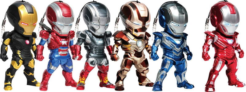 Iron Man 3 Kids Nation Series 004: Earphone Jack Accessories (Set of 6 pieces) image 1